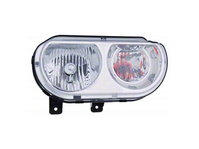 Replacement Halogen Headlight; Passenger Side (08-14 Challenger)