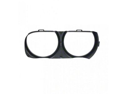 Replacement Headlight Bezel; Driver Side (15-23 Challenger)