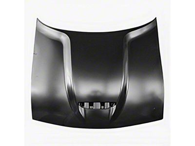 Replacement Hood; Unpainted (08-23 Challenger)