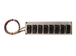 Rocker Switch Panel; 8-Position (Universal; Some Adaptation May Be Required)