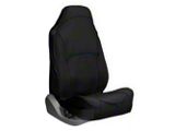 Rover Bucket Seat Cover; Black (Universal; Some Adaptation May Be Required)