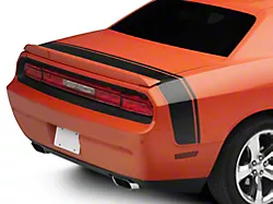 SEC10 Scat Pack Style Tail Stripe; Gloss Black (08-23 Challenger)
