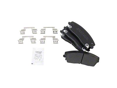 Semi-Metallic Brake Pads; Front Pair (09-20 V6 Challenger)