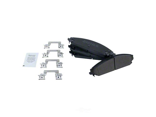 Semi-Metallic Brake Pads; Front Pair (08-23 Challenger w/ 13.60-Inch Front Rotors)