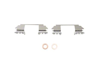 Semi-Metallic Brake Rotor, Pad and Caliper Kit; Front (09-11 Challenger SE)