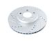 Semi-Metallic Performance Brake Rotor and Pad Kit; Front and Rear (08-19 Challenger w/ 12.60-Inch Front Rotors & Solid Rear Rotors)