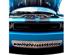 Shark Tooth Lower Grille; Polished (08-10 Challenger)