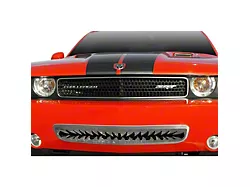Shark Tooth Lower Grille; Polished (11-14 Challenger)