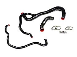 Silicone Radiator Coolant Hose Kit; Black (15-23 6.4L HEMI Challenger)