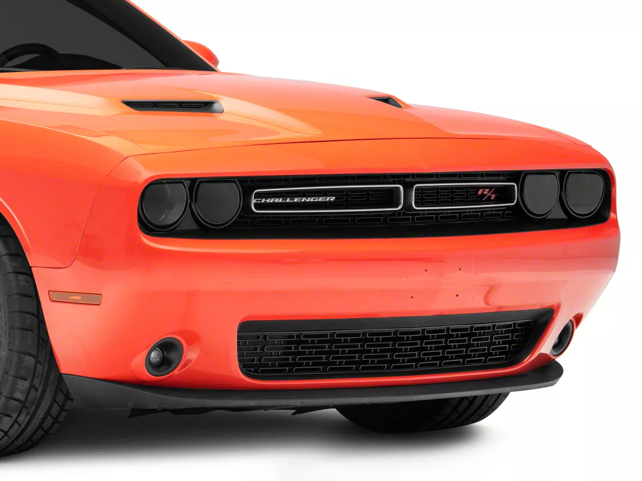 Challenger Headlight Covers; Smoked (1523 Challenger) Free Shipping
