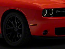 LED Side Marker Lights; Front and Rear; Smoked (15-23 Challenger, Excluding Widebody)