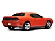 Tail Light Covers with Rear Center Section; Smoked (08-14 Challenger)