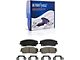Solid Brake Rotor, Pad, Brake Fluid and Cleaner Kit; Front and Rear (09-20 RWD Challenger SE & SXT w/ Single Piston Front Calipers & Solid Rear Rotors)