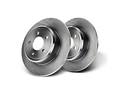 Solid Rotors; Rear Pair (09-23 RWD Challenger SE & SXT w/ Single Piston Front Calipers & Solid Rear Rotors)
