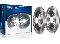 Solid Rotors; Rear Pair (09-23 RWD Challenger SE & SXT w/ Single Piston Front Calipers & Solid Rear Rotors)