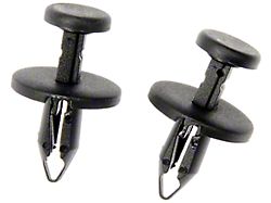 Splash Shield Retainer Clip; 7mm Hole; 2-Pieces (08-23 Challenger)