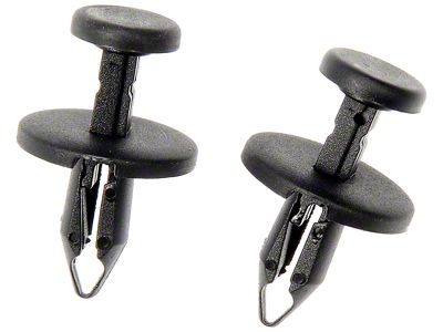 Splash Shield Retainer Clip; 7mm Hole; 2-Pieces (08-23 Challenger)