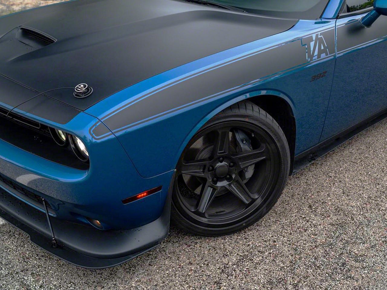 Challenger SRT Demon Style Gloss Black Wheel; 20x9.5; 12mm Offset (08 ...