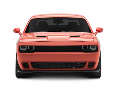 SRT Hellcat Style Front Bumper; Unpainted (08-23 Challenger)