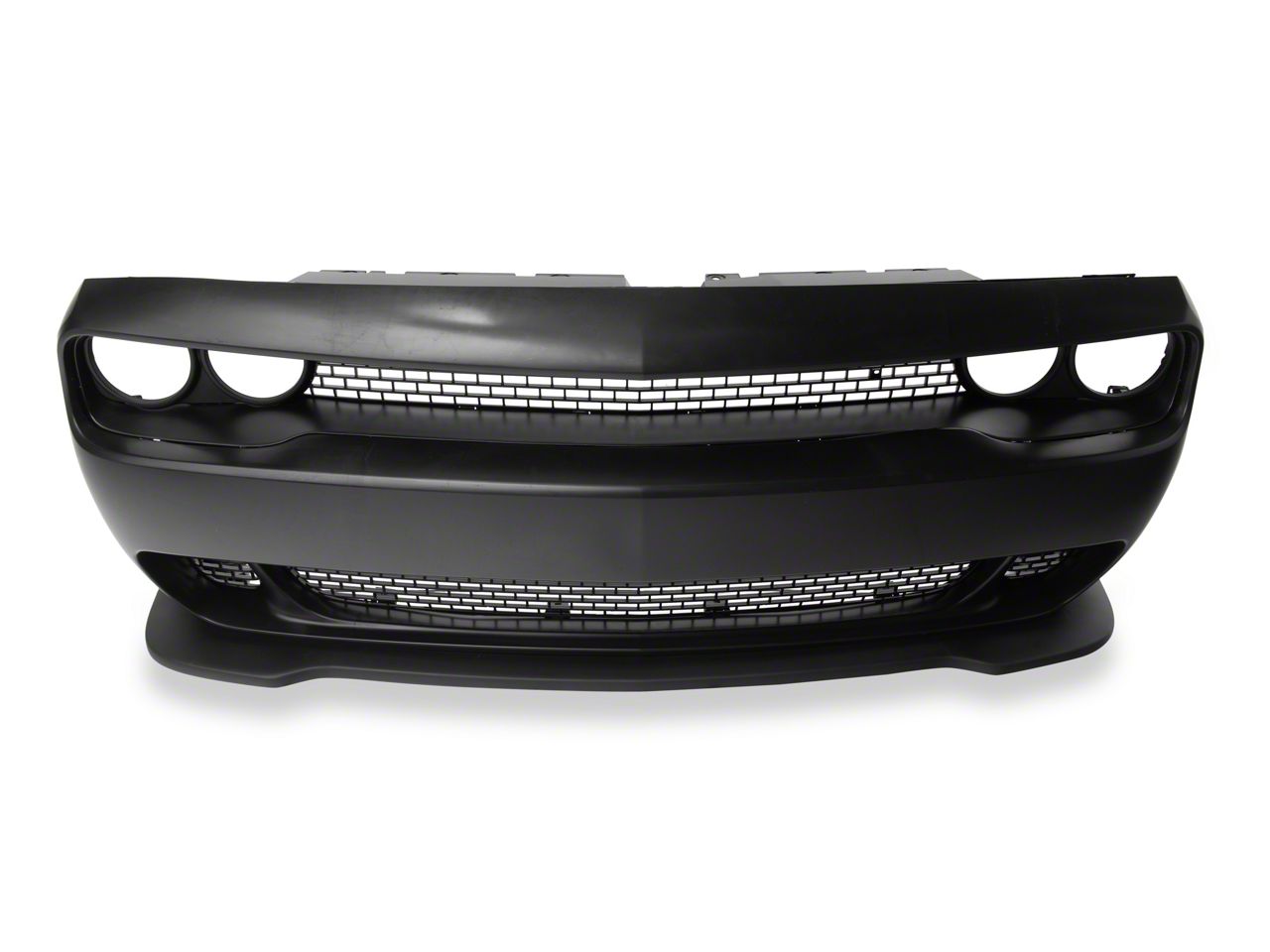 thumbnail image 2 of 3-Piece Front Bumper Lower Grille Set For 2015-2022 Challenger SRT Hellcat W/ Bezels 2 of 2