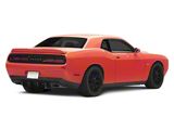 SRT Style Add-On Diffuser; Hydro-Dipped Carbon Fiber (15-23 Challenger)