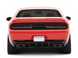 SRT Track Package Rear Diffuser; Gloss Black (15-23 Challenger)