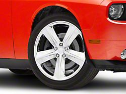 SRT8 Style Chrome Wheel; 20x9; 20mm Offset (08-23 RWD Challenger, Excluding Widebody)