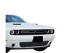 Stainless Steel Billet Lower Grille; Black (15-23 Challenger w/o Adaptive Cruise Control, Excluding SRT & Widebody Models)