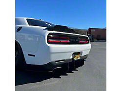 Stealth Assault Standard Wicker Bill with Camera Cutout; Standard (08-14 Challenger w/ OEM Spoiler; 15-23 Challenger Scat Pack, SRT & R/T w/o Redeye Spoiler)