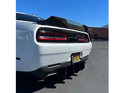 Stealth Assault Tall Wicker Bill with Camera Cutout; Dark Tint (08-14 Challenger w/ OEM Spoiler; 15-23 Challenger Scat Pack, SRT & R/T w/o Redeye Spoiler)