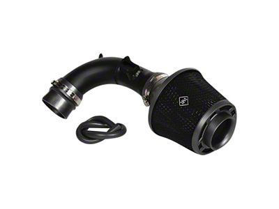 Stealth Cold Air Intake; Flat Black (11-23 3.6L Challenger)