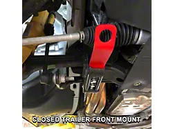 Strap Points; Enclosed Trailer Design; Red (08-23 Challenger)