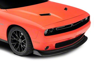 Street Xtreme Front Chin Spoiler Lip; Black (15-23 Challenger, Excluding SRT Hellcat & Widebody)