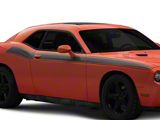 T/A Style Upper Body Stripes; Charcoal (11-14 Challenger)