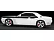 T/A Style Side Stripes Decals; Matte Black (15-18 Challenger)