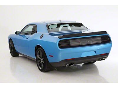 Tail Light Covers; Carbon Fiber Look (15-23 Challenger)