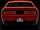 Tail Light Covers with Rear Blackout Panel; Carbon Fiber Look (15-23 Challenger)