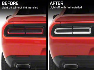 JGD ATTACK! - Tail Light Covers; Smoked (CHALLENGER 15-23 - Foto 6