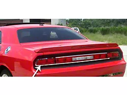 Tail Light Trim Ring; Outer; Polished (08-14 Challenger)