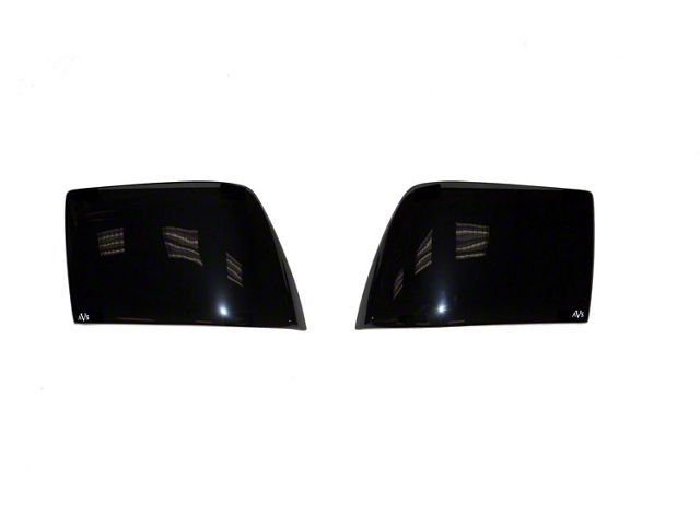 Tail Shades Tail Light Covers; Smoked (15-23 Challenger)
