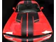Top Double Stripes Pinstriping; Gloss Black (08-10 Challenger)