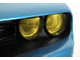 Headlight Covers; Transparent Yellow (15-23 Challenger)