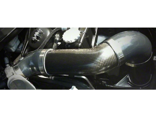 True Cold Air Intake with Oiled Filter for 80 to 87mm Throttle Bodies; Carbon Fiber (08-10 3.5L Challenger)