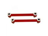 Tubular Rear Upper Lateral Control Arms; Rear Position; Bright Red (08-23 Challenger)