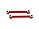 Tubular Rear Upper Lateral Control Arms; Rear Position; Bright Red (08-23 Challenger)