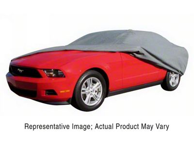 Universal Easyfit Car Cover; Gray (08-23 Challenger)
