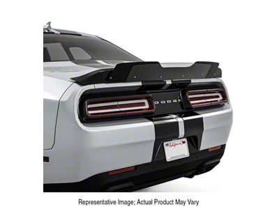 V1R Wicker Bill Rear Spoiler Add-On; Urban Camo Vinyl (08-14 Challenger)