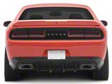 V3R Style Rear Diffuser; Matte Black (15-23 Challenger)