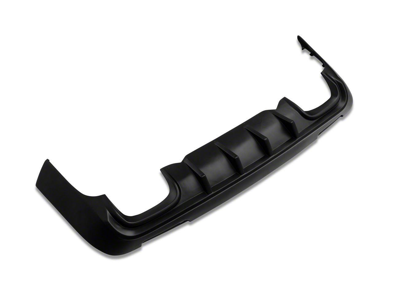 DDページ 3点 Challenger V3R Style Rear Diffuser; Matte Black (15-23 Challenger