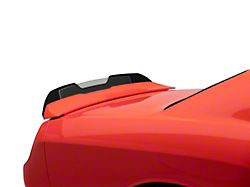 V3R Wicker Bill Rear Spoiler Add-On; Gloss Black Vinyl (15-23 Challenger)